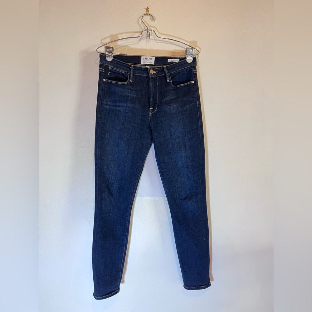 Frame Denim || Le High Skinny Crop Jeans